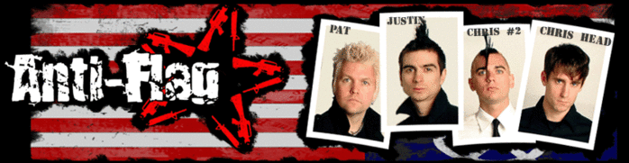 Anti-Flag В состав Anti-Flag входят основатели Джастин Сэйн (вокал,гитара) и Пэт Тетик (ударные), а также Крис Баркер (вокал, басгитара) и Крис Хед (гитара).